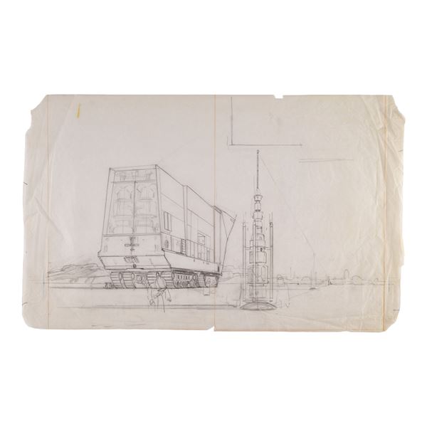 1708. Hand-Drawn Ralph McQuarrie "The Jawas" Concept Sketch ### STAR WARS: THE MOS EISLEY CANTINA PO