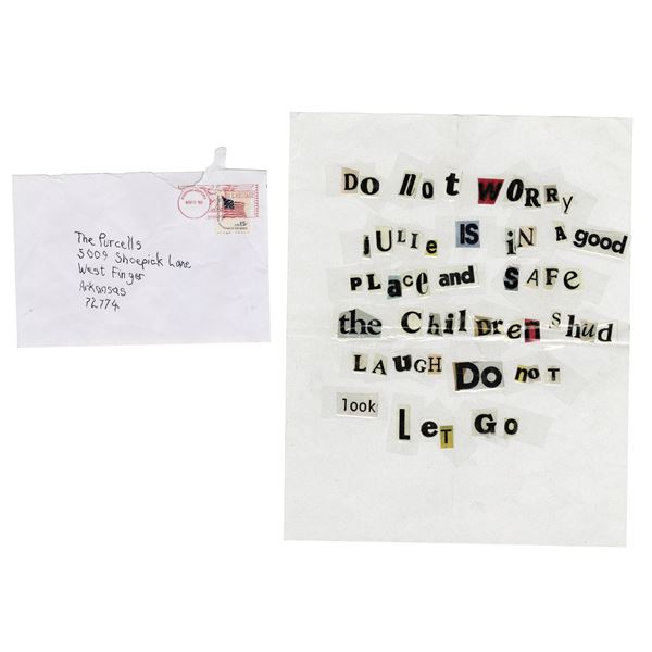 1859. Ransom Note and Envelope ### TRUE DETECTIVE (T.V. SERIES, 2014 - PRESENT)