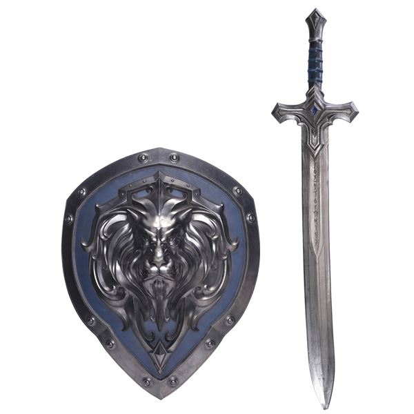 1891. Alliance Knight's Shield with Foot Soldier Sword and Scabbard ### WARCRAFT (2016)