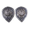 Image 1 : 1892. Pair of Decorative Stormwind Castle Shields ### WARCRAFT (2016)