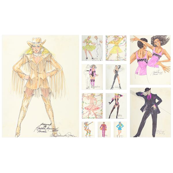 1919. 82 Hand-Illustrated Bobbie Mannix Costume Designs ### XANADU (1980)