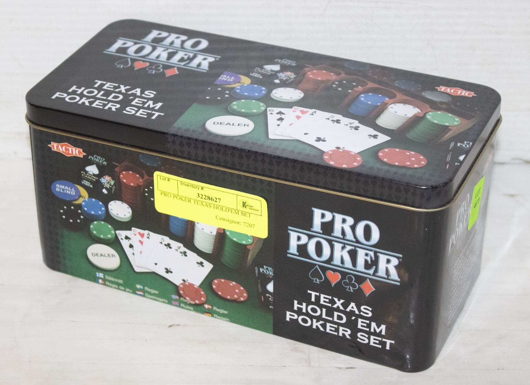 Pro Pokes PRO POKER TEXAS HOLD'EM SET