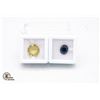 Image 1 : #191-HEATED SAPPHIRE 3.45T & LEMON QZ 4.97 CT