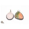 Image 1 : #71-NATURALUNIKIA & MOONSTONES PENDANT