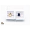 Image 1 : #189-HEATED SAPPHIRE 4.60 CT & UNHEATD CITRINE 3.9