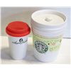 Image 1 : LOT OF STAARBUCKS ITEMS INCLUDING A CERMAIC CUP