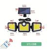 Image 2 : 171 COB WATERPROOF SOLAR MOTION SENSOR LIGHT