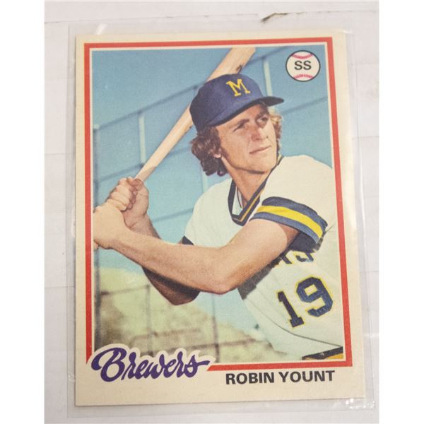1978 O-PEE-CHEE ROBIN YOUNT CARD NUMBER 29