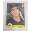 Image 1 : 1982 DONRUSS KENT HRBEK ROOKIE CARD #557