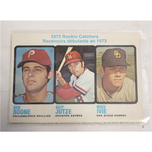 1974 O-PEE-CHEE BOB BOONE ROOKIE CARD #613