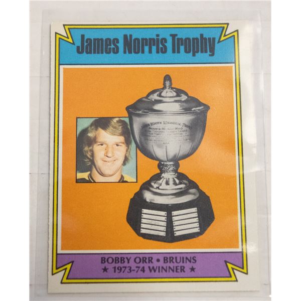 1974-75 O-PEE-CHEE BOBBY ORR CARD NUMBER 248