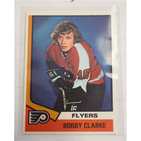 1974-75 O-PEE-CHEE BOBBY CLARKE CARD NUMBER 260