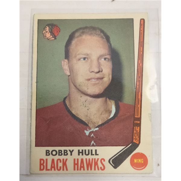 1969-70 O-PEE-CHEE BOBBY HULL CARD NUMBER 70