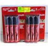 Image 1 : 2 NEW PACKS OF 3 MILWAUKEE INKZALL LARGE JOB