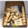 Image 1 : LOT OF ART MINDS WOOD CRAFTING PIECES