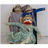 Image 1 : 3 VINTAGE SOCK MONKEYS