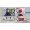 Image 1 : 6 PR SHOELACES  GOODBYE TIE & MORE