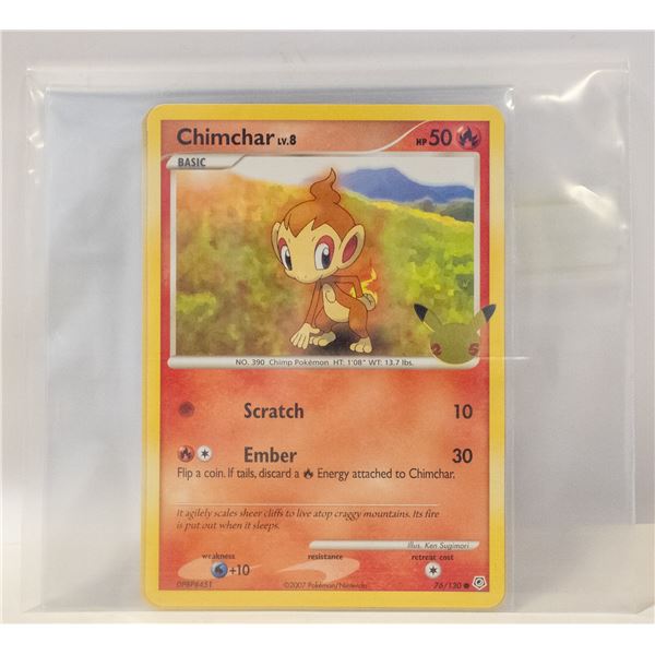 25TH ANNIVERSARY POKEMON CARDS LARGE SIZE