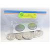 Image 1 : 10 MINT ALBERTA 75TH COMMEMORATIVE COINS