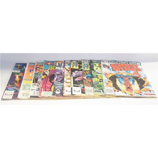 10 VINTAGE COMIC BOOKS