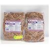 Image 1 : TWO BAGS OF HONEY, ROASTED PEANUTS, NUTTY CLUB