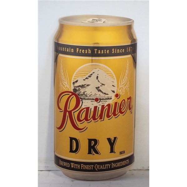 RAINIER BEER CARDBOARD 90'S ALCB DISPLAY