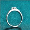 Image 3 : 2 CT GRA CERTIFIED MENS MOISSANITE 925 SILVER