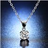 Image 1 : 1 CT GRA CERTIFIED MOISSANITE 925 SILVER NECKLACE