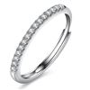 Image 1 : 17 PIECES MOISSANITE STONES BAND STYLE RING