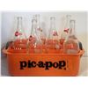 Image 1 : THE POP SHOPPE BOTTLES AND CRATE
