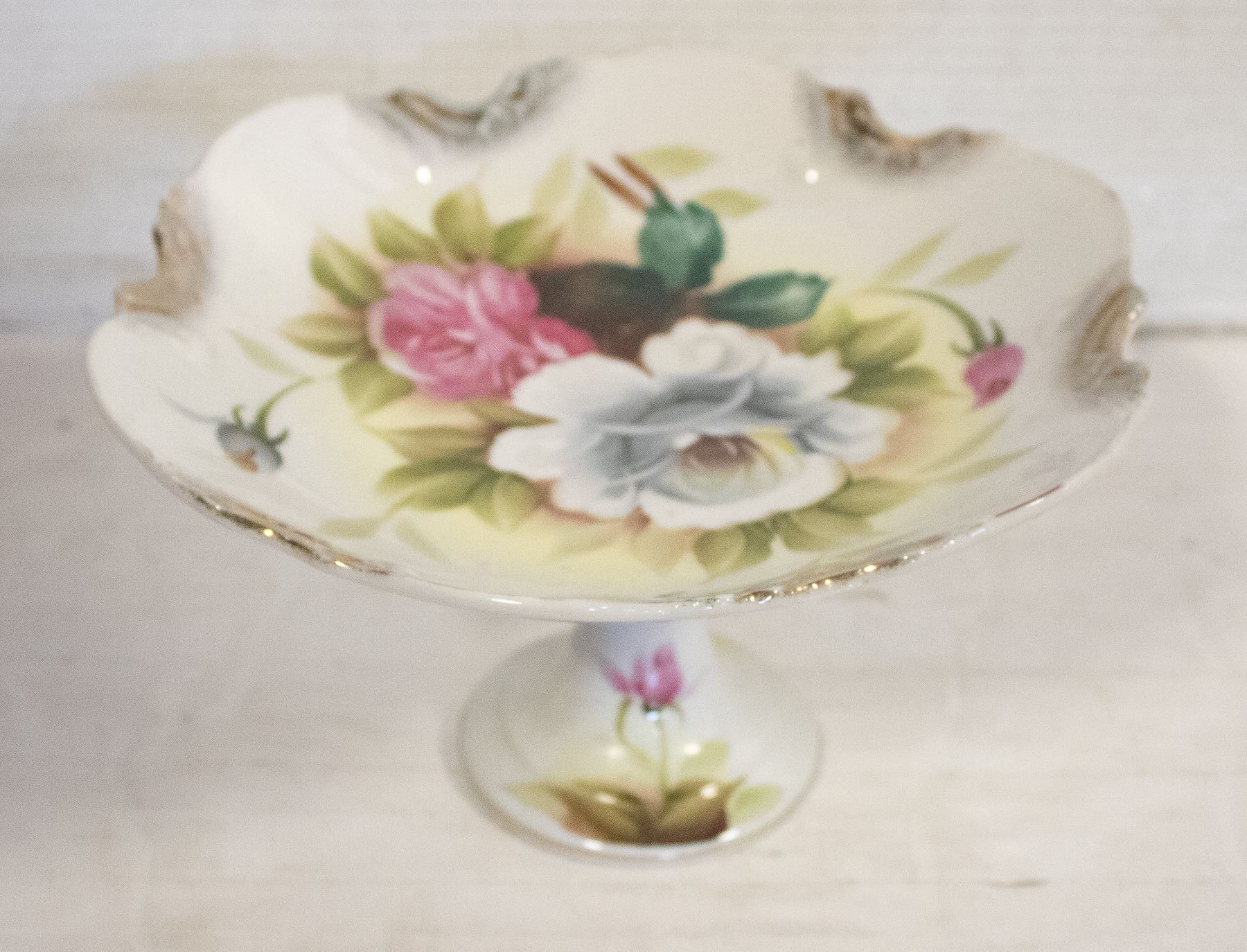 VINTAGE SHAFFORD KASHMIR HAND PAINTED