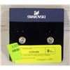 Image 1 : ESTATE SWAROVSKI SOLITAIRE EARRINGS-ESTATE