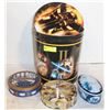 Image 1 : LOT OF MISCELLANEOUS TINS