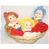 Image 1 : 3 STRAWBERRY SHORTCAKE CROCHET DOLLS