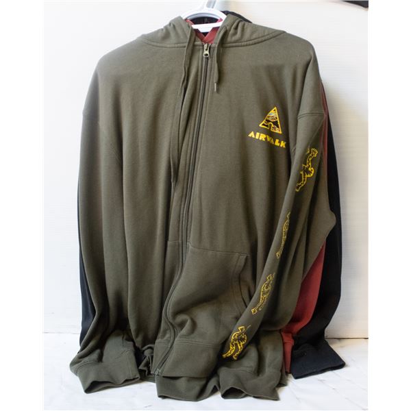 MENS AIRWALK/BENCH/JACK AND JONES XXL HOODIES