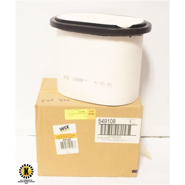 WIX 49108 POWERCORE OUTER AIR FILTER