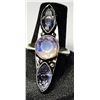 Image 1 : 17) MARQUISE CUT  AMETHYST AND ROUND  MILKY FIRE O