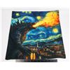 Image 1 : NEW GODZILLA IN STARRY NIGHT THEME CUSHION COVER