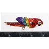 Image 1 : NEW RHINESTONE LARGE PARROT BROOCH