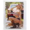 Image 1 : NEW FANTASY COWGIRL METAL WALL SIGN