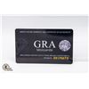 Image 2 : #318-3.00 CT GRA CERTIFIED ROUND BRILLIANT CUT