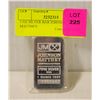 Image 1 : 1 OZ SILVER BAR JOHNSON MATTHEY