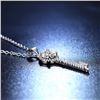 Image 3 : 1 CT GRA CERTIFIED MOISSANITE 925 SILVER NECKLACE