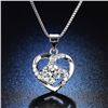 Image 2 : 1 CT GRA CERTIFIED MOISSANITE 925 SILVER NECKLACE