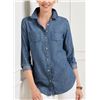 Image 1 : NEW TALBOT DENIM BUTTON UP FRONT SHIRT SIZE LARGE