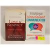 Image 1 : 2 NEW SOFTCOVER BOOKS: "NONVIOLENT COMMUNICATION"