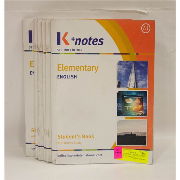 7 NEW KAPLAN K+ NOTES SECOND EDITION ELEMENTARY