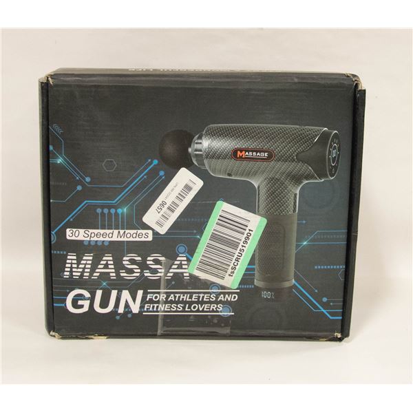 30 SPEED MODE MASSAGE GUN WITH VARIOUS HEADS