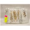 Image 1 : BAG OF NEW COSTUME JEWELRY/KEYCHAINS