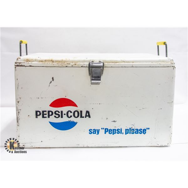 VINTAGE PEPSI-COLA COOLER